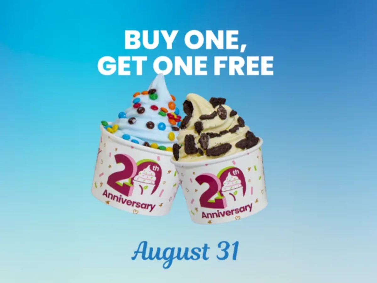BOGO Frozen Yogurt or Ice Cream