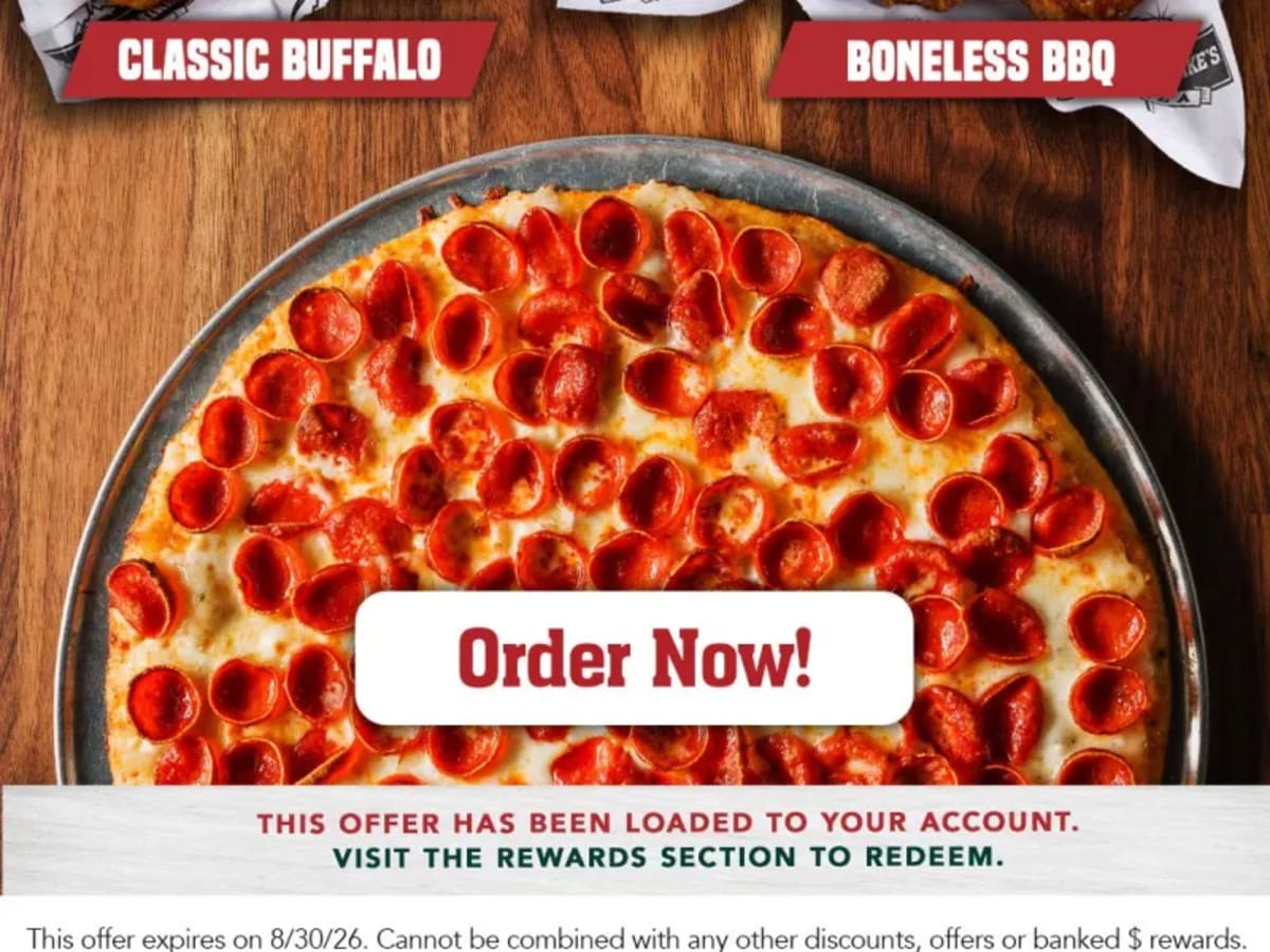 Wings Add-On for $4.99 - Rewards Members Only