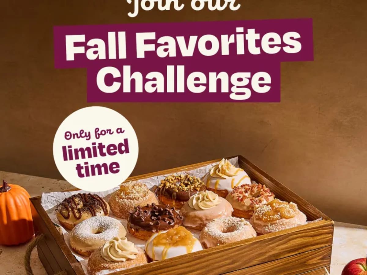 100 Bonus Sprinkles on Fall Favorites Dozen