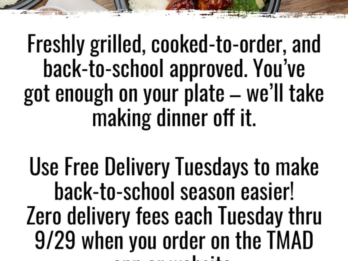 Free Delivery Tuesdays + 300 Bonus Points - Rewards Members Only