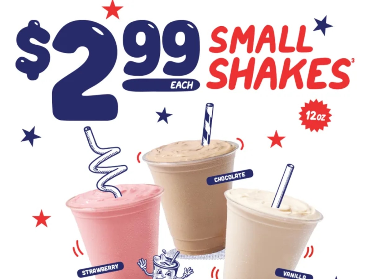 12 oz Shakes for $2.99