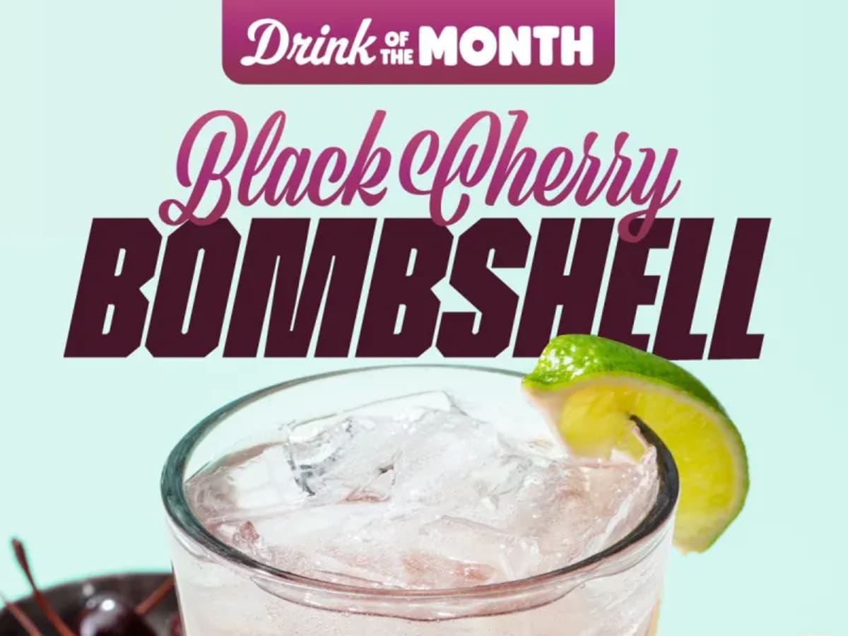 $8 Black Cherry Bombshell Cocktail