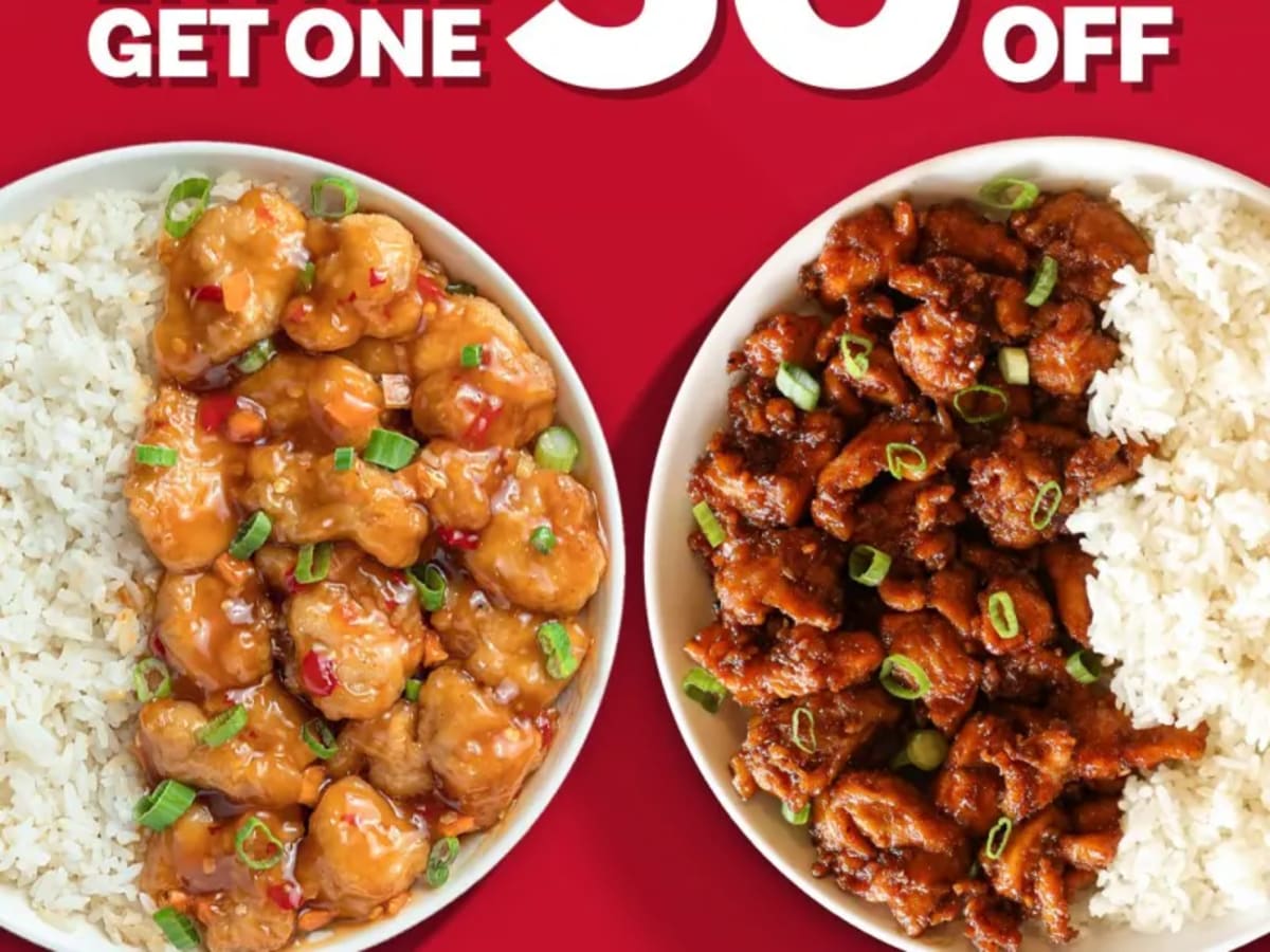 Buy One Entree, Get One 50% Off