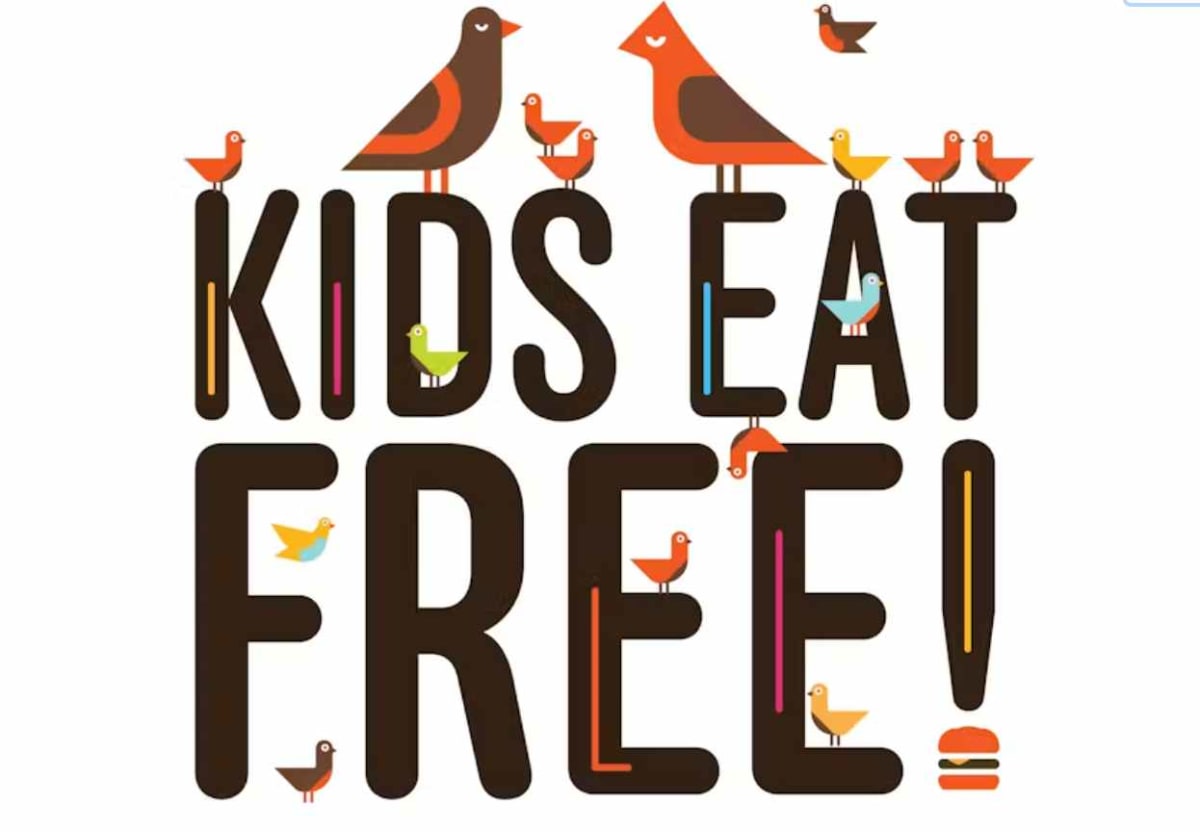 Free Kids Meal w/ Adult Purchase