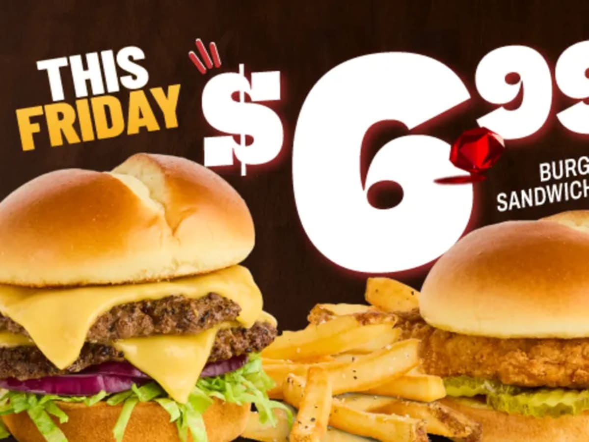 $6.99 Burgers & Sandwiches - Today Only