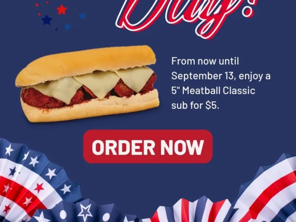 $5 Meatball Classic 5" Sub