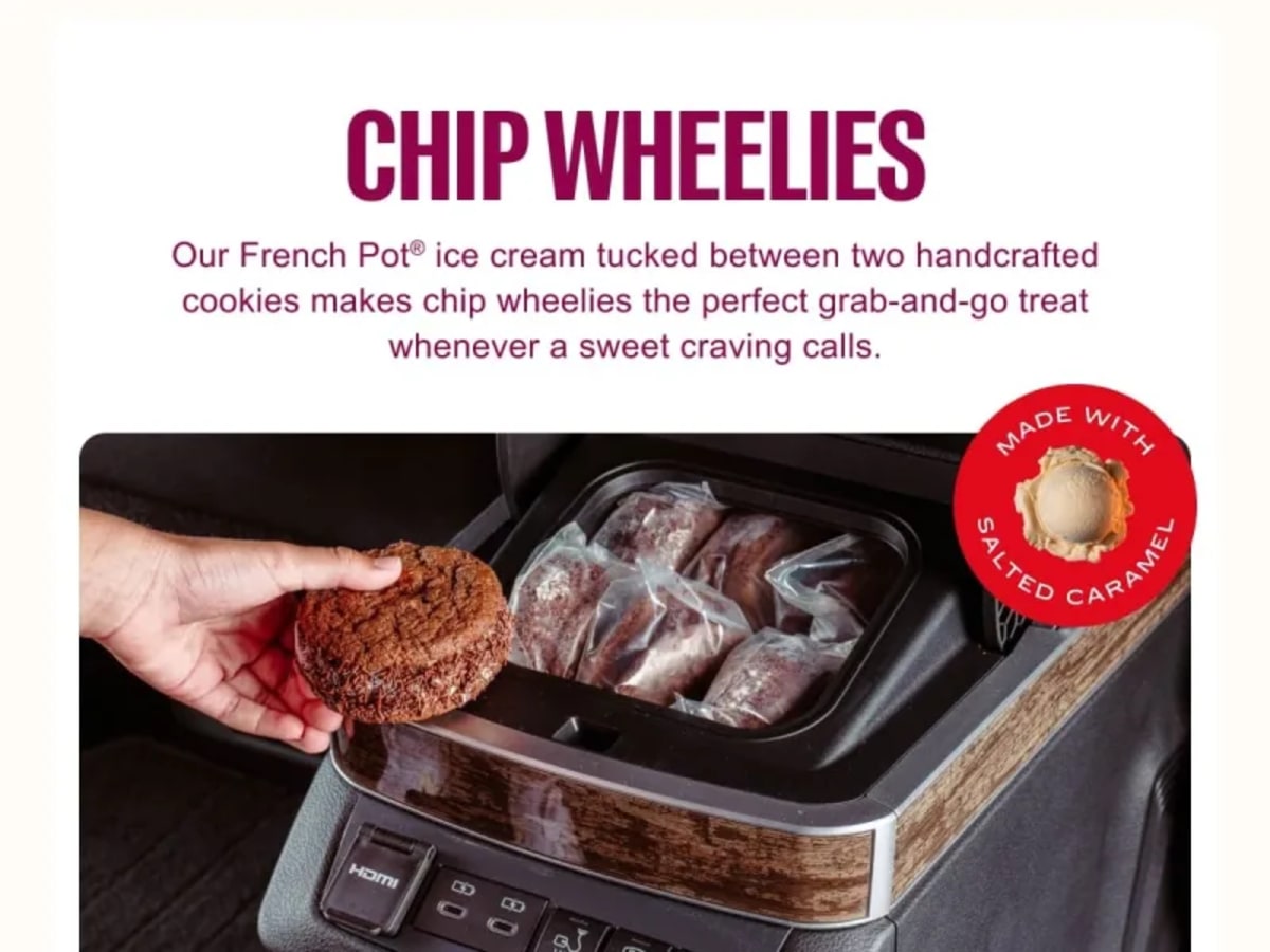 10% Off Ice Cream & Chip Wheelies