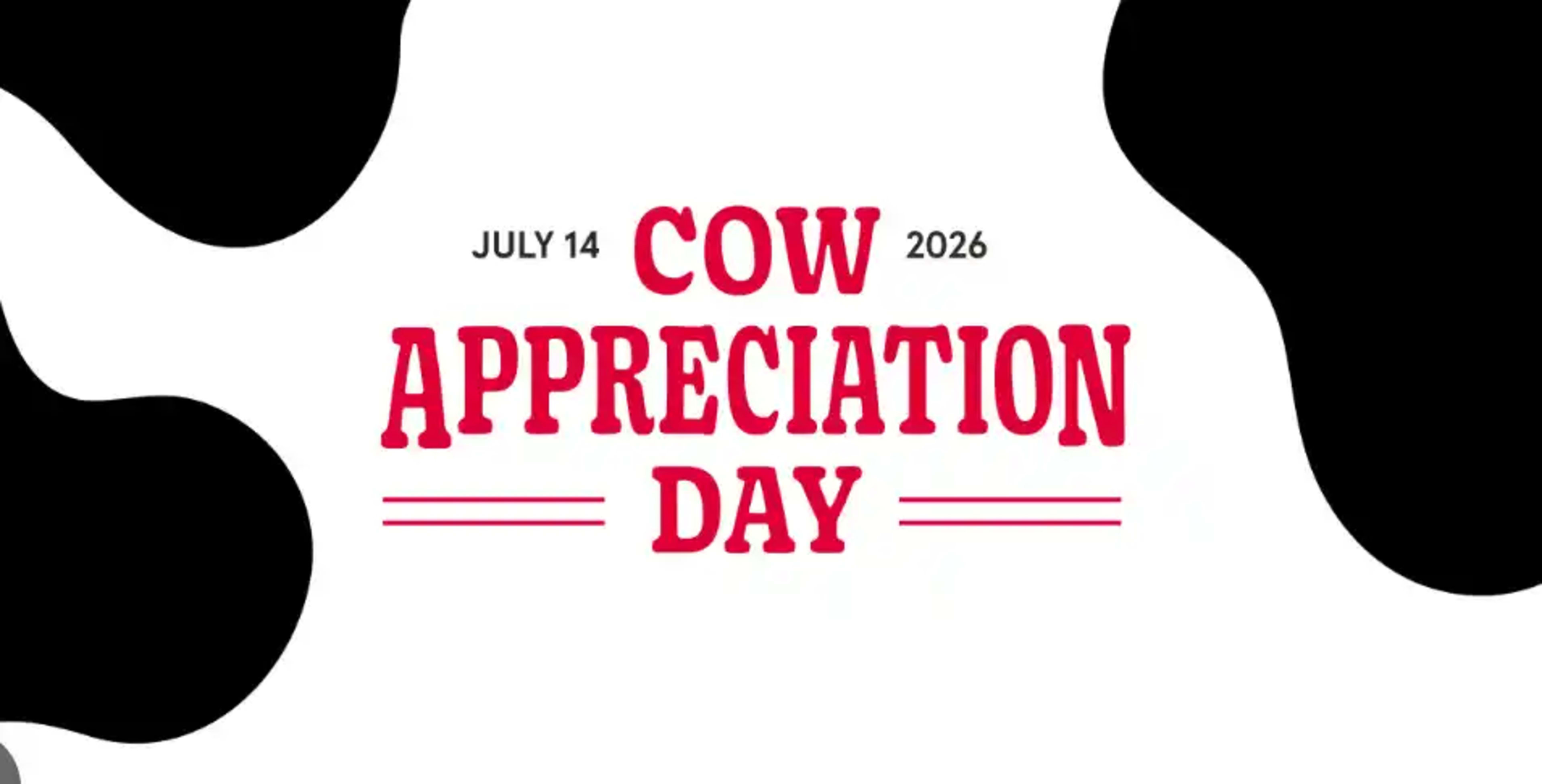 Free Entrée — Cow Appreciation Day
