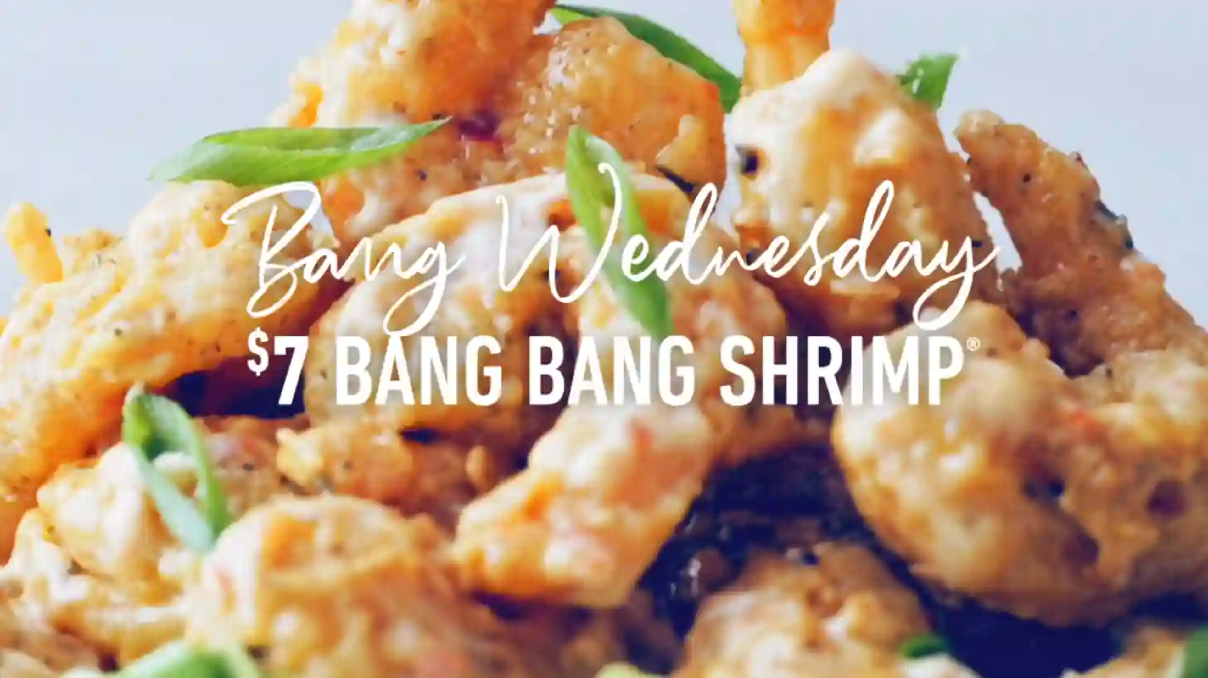 $7 Bang Bang Wednesday