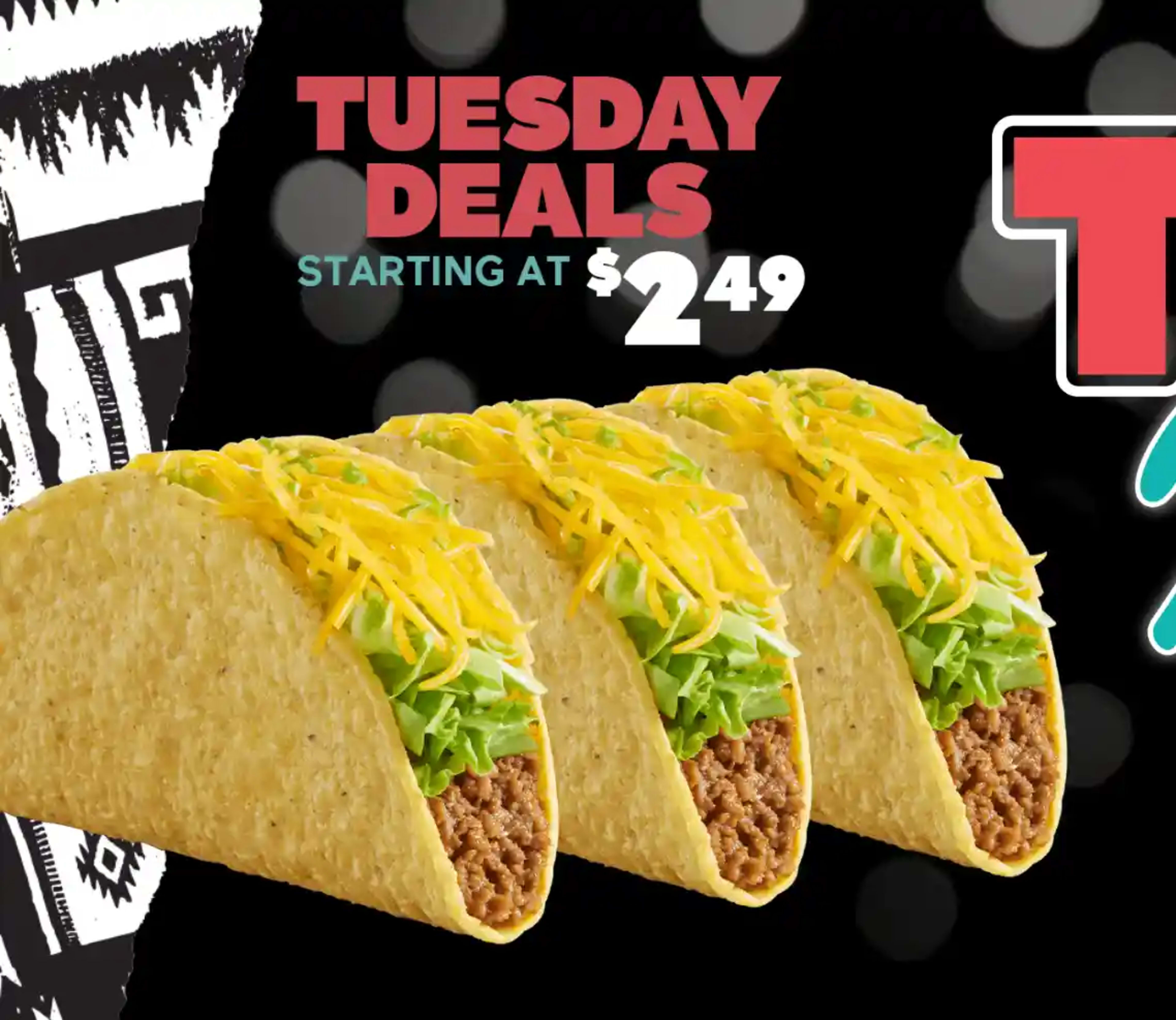 Snack Tacos Tuesday $2.49