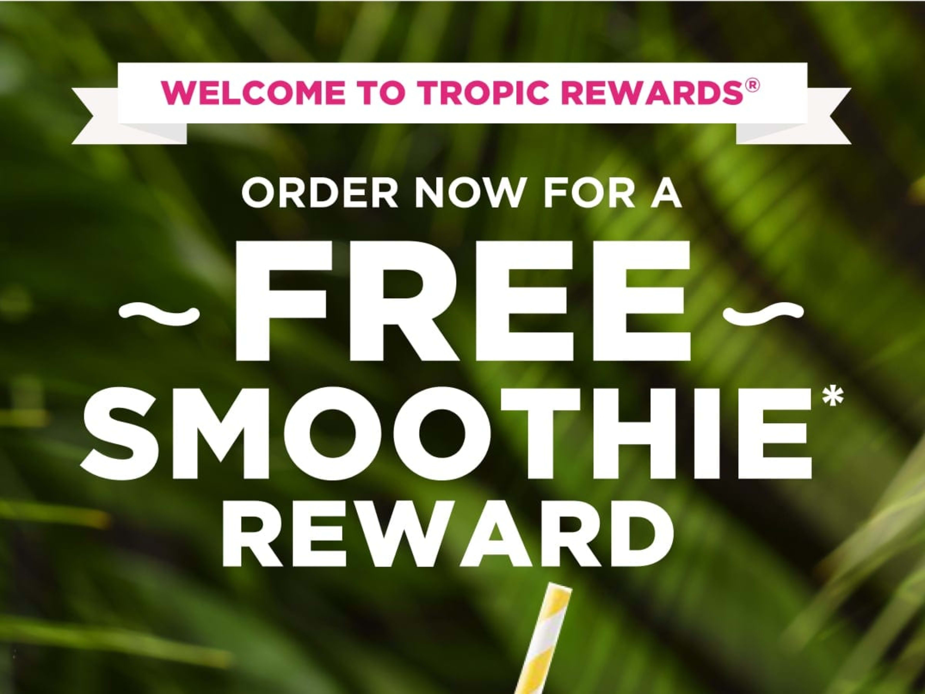 Free Smoothie After First $5+ Purchase