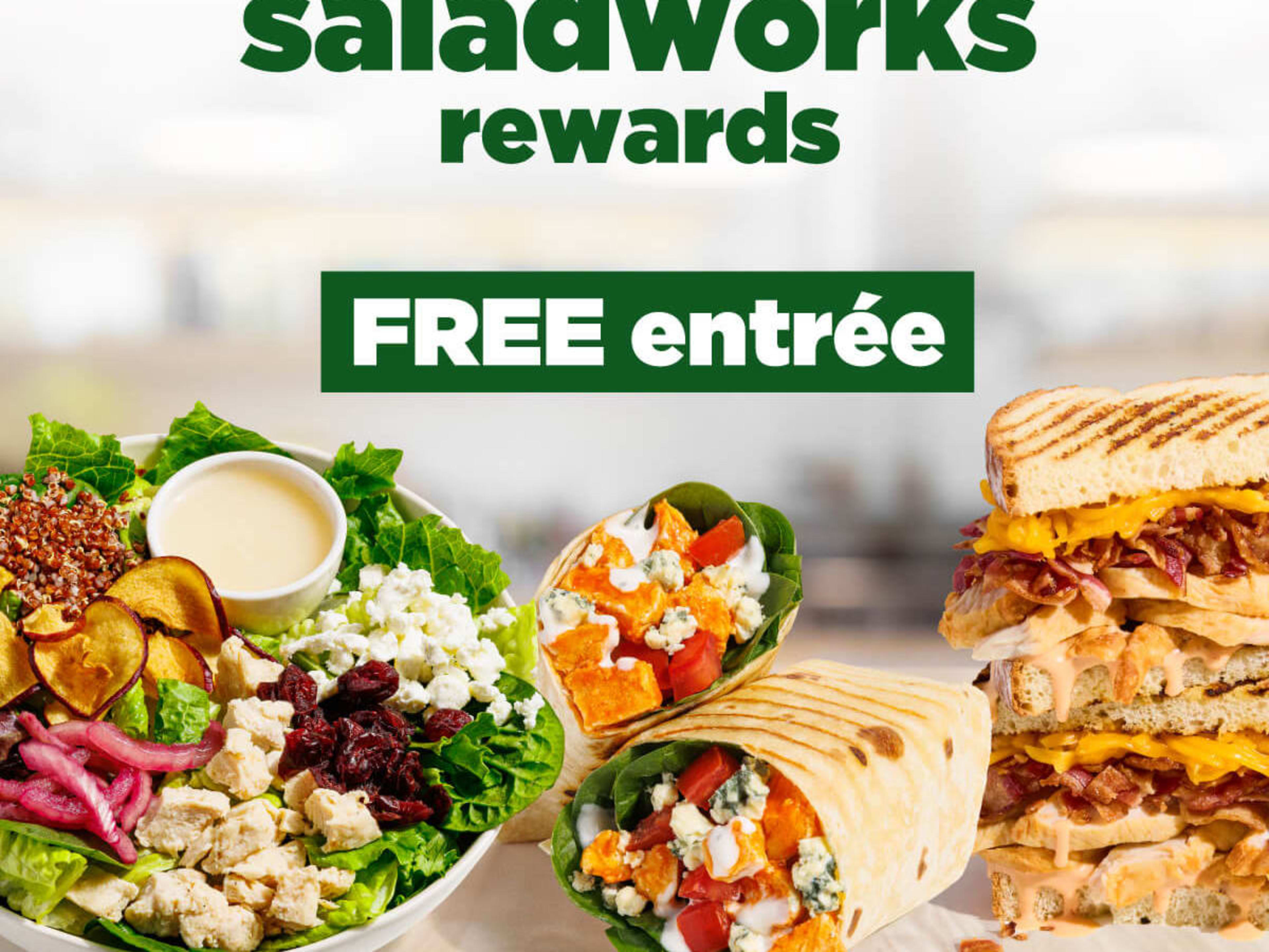 Free Entree for New Rewards Members