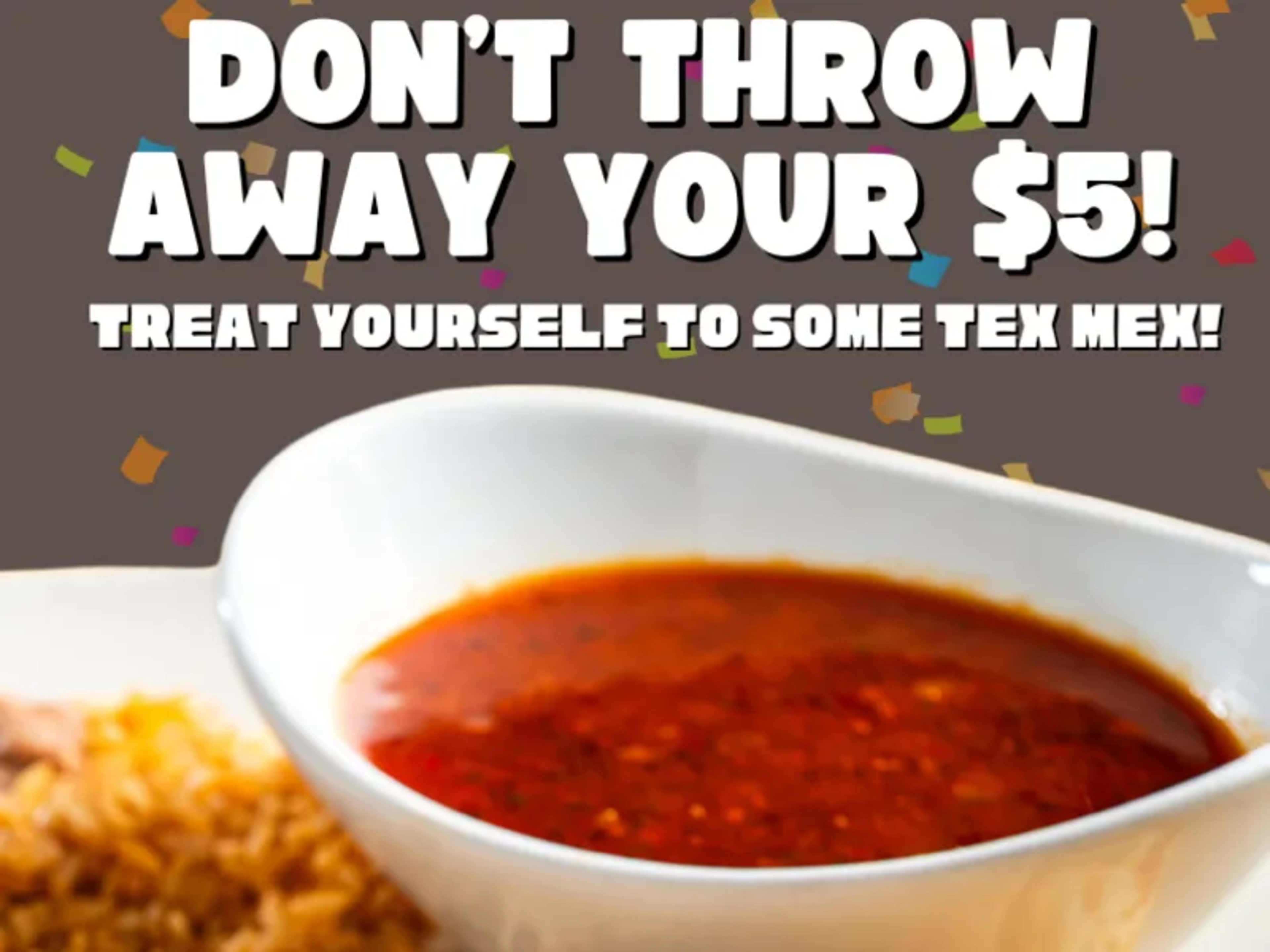 $5 Off Your Next Meal - Birthday Reward