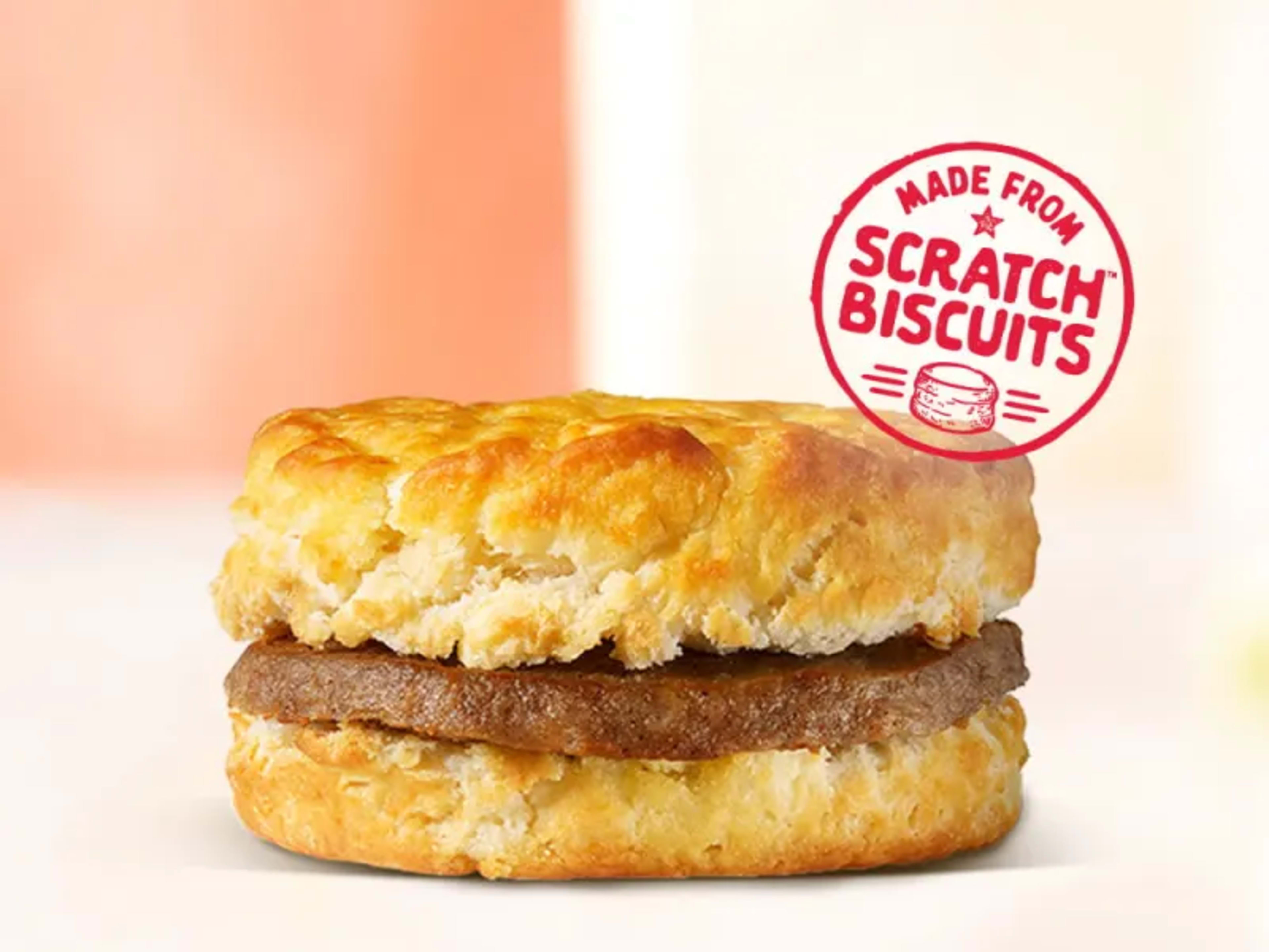 $1.49 Sausage Biscuit - Rewards Members Only