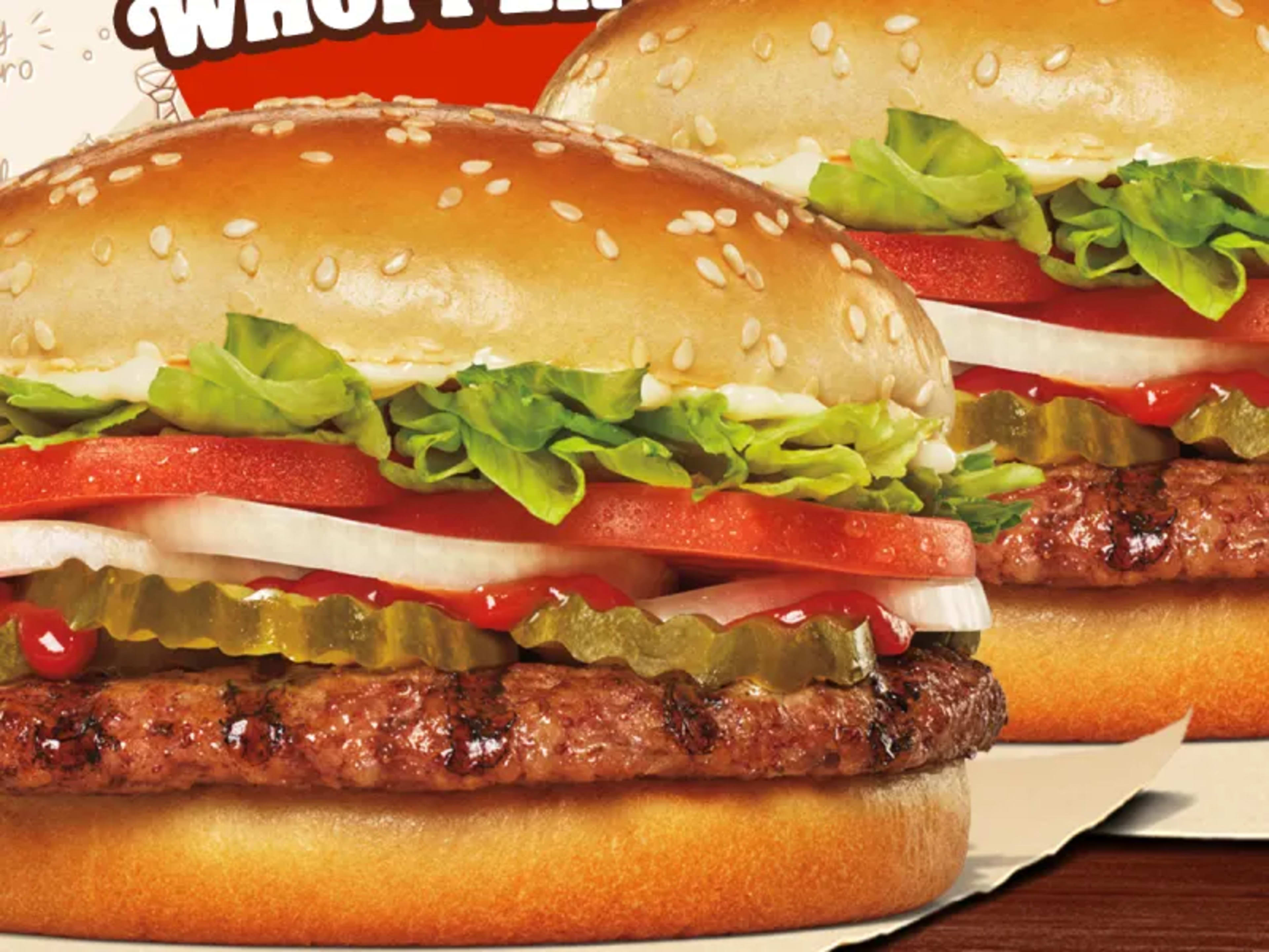 BOGO Whopper with Delivery