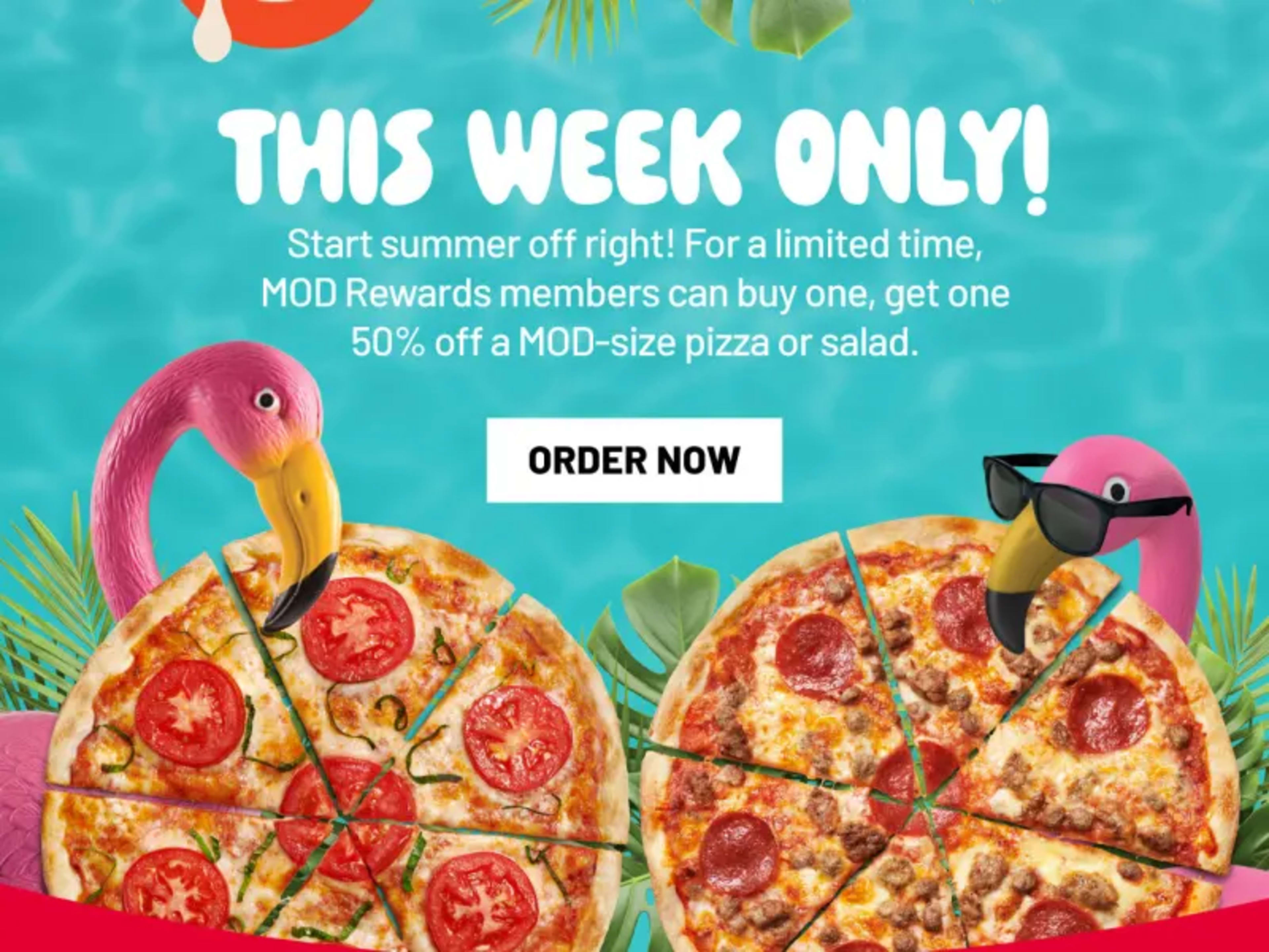 Free Kids Meal with Pizza Purchase - Sundays Only