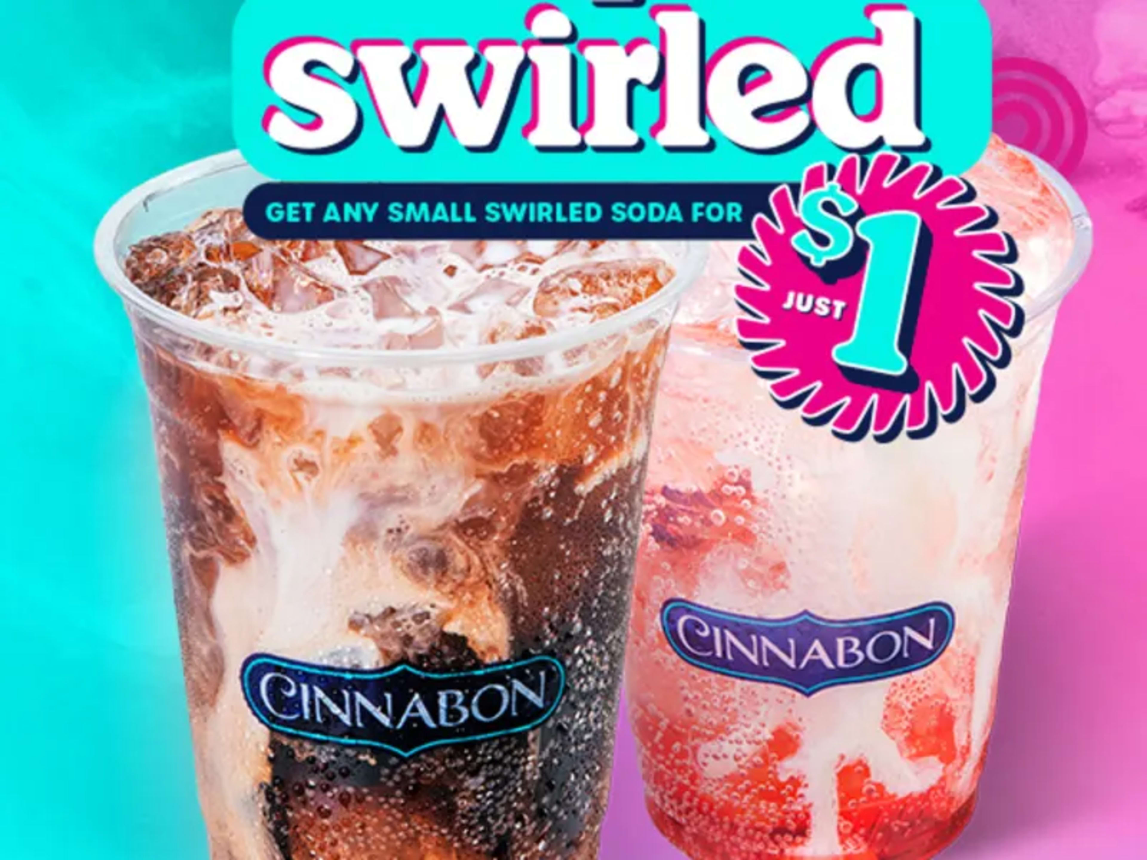 Small Swirled Soda $1 - Rewards Members Only