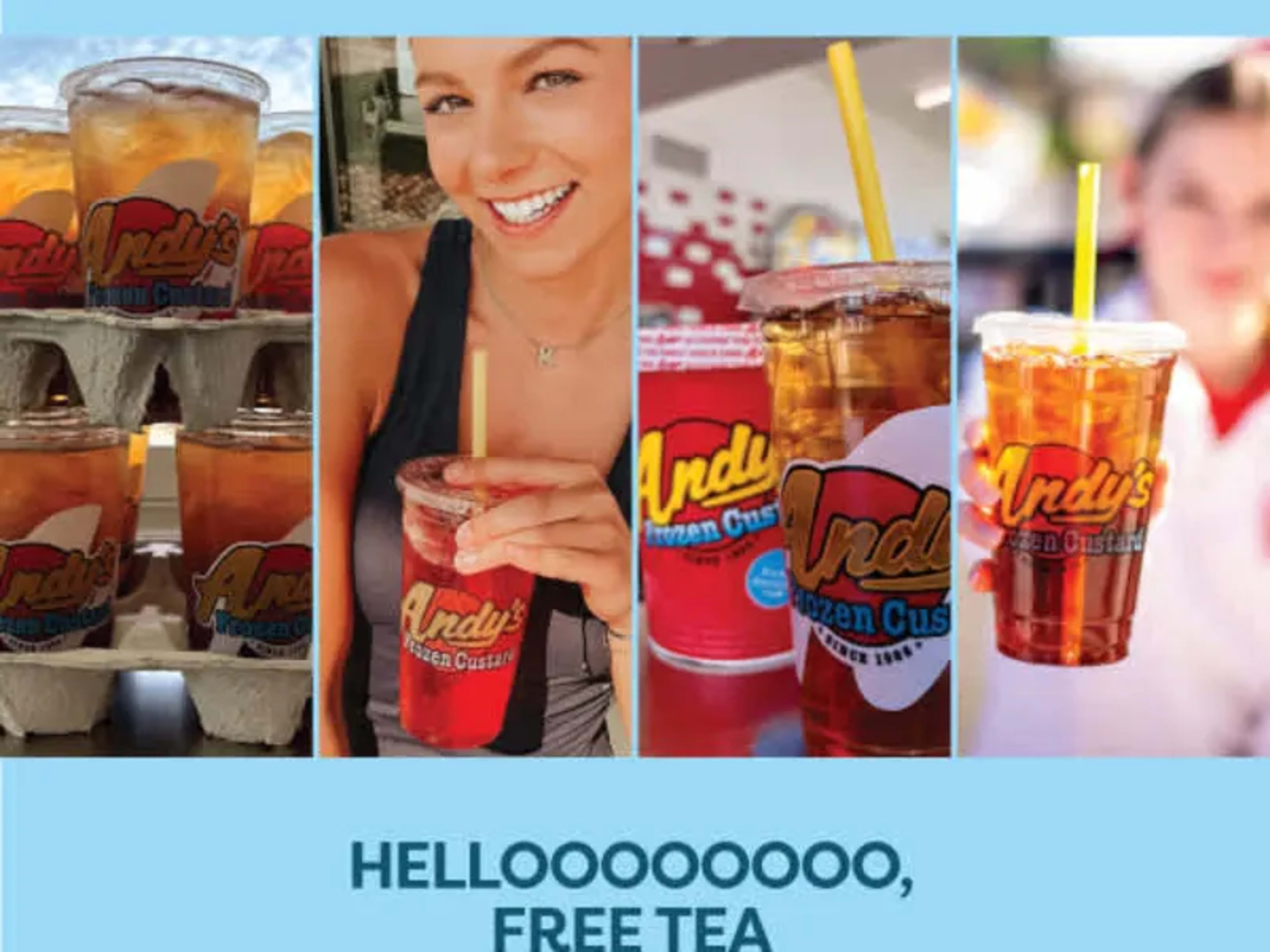 Free 24 oz Iced Tea with $5 Purchase - Rewards Members Only