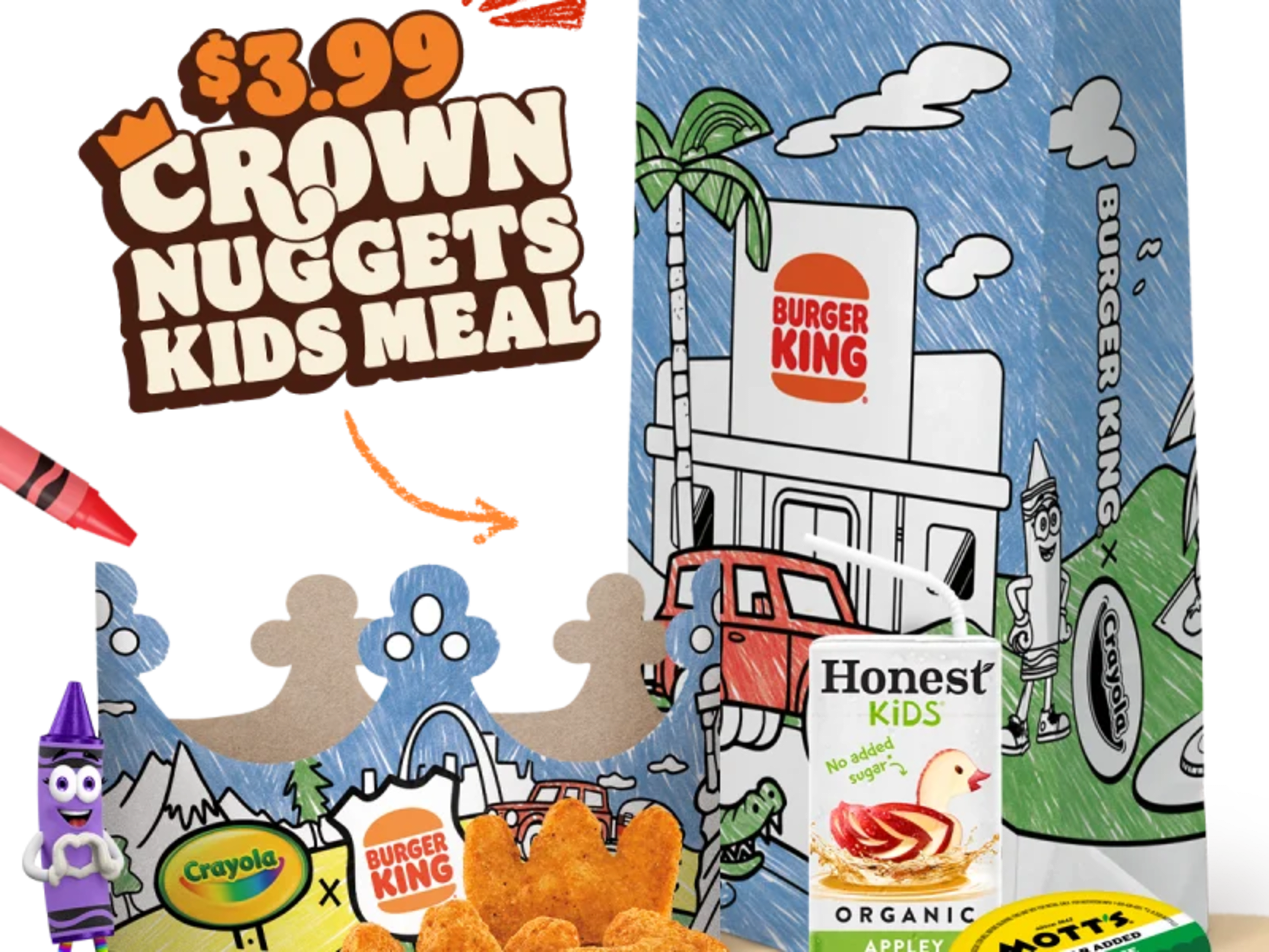 $3.99 King Jr. Kids Meal - Rewards Members Only
