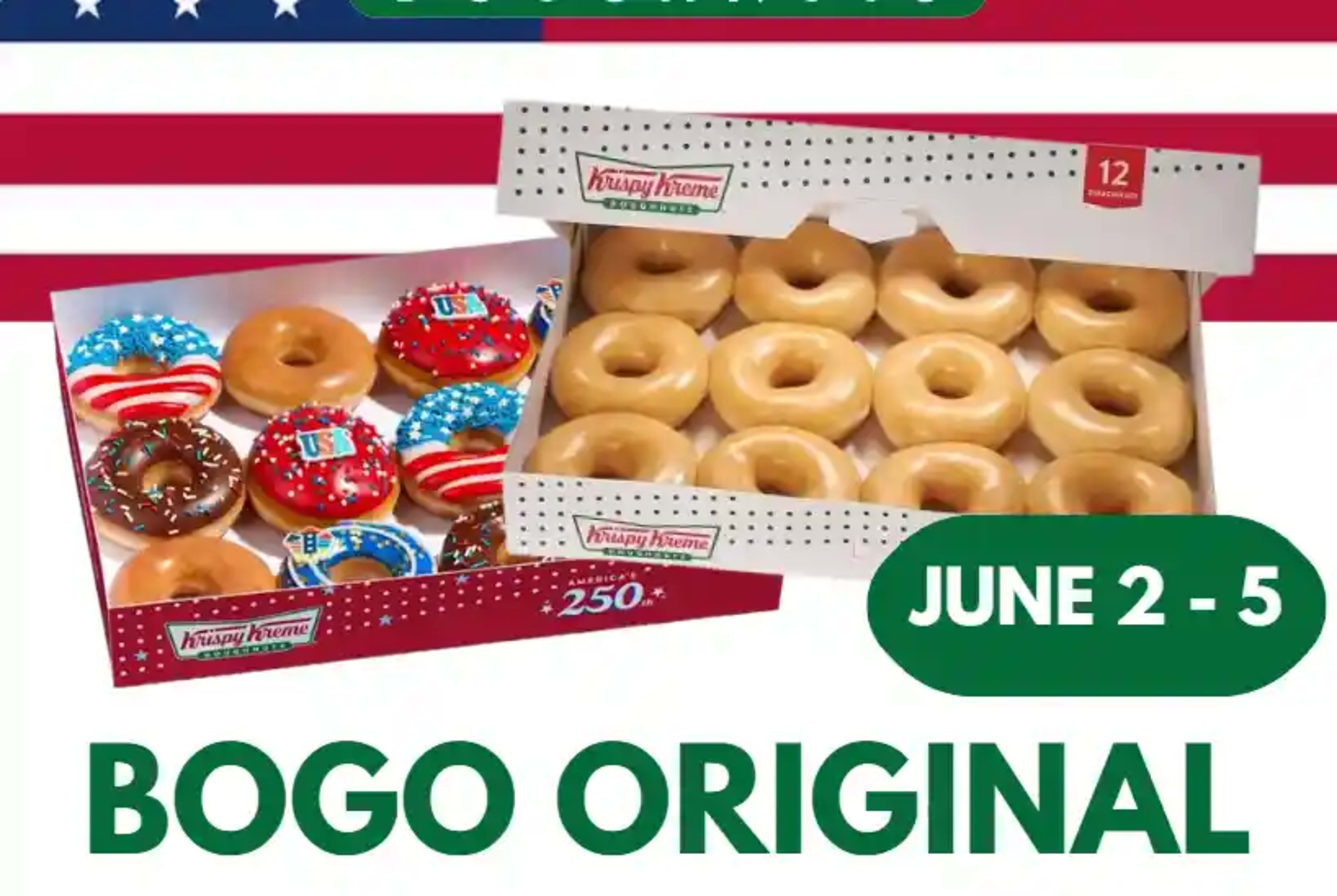 $2.50 Original Glazed Dozen Add-On