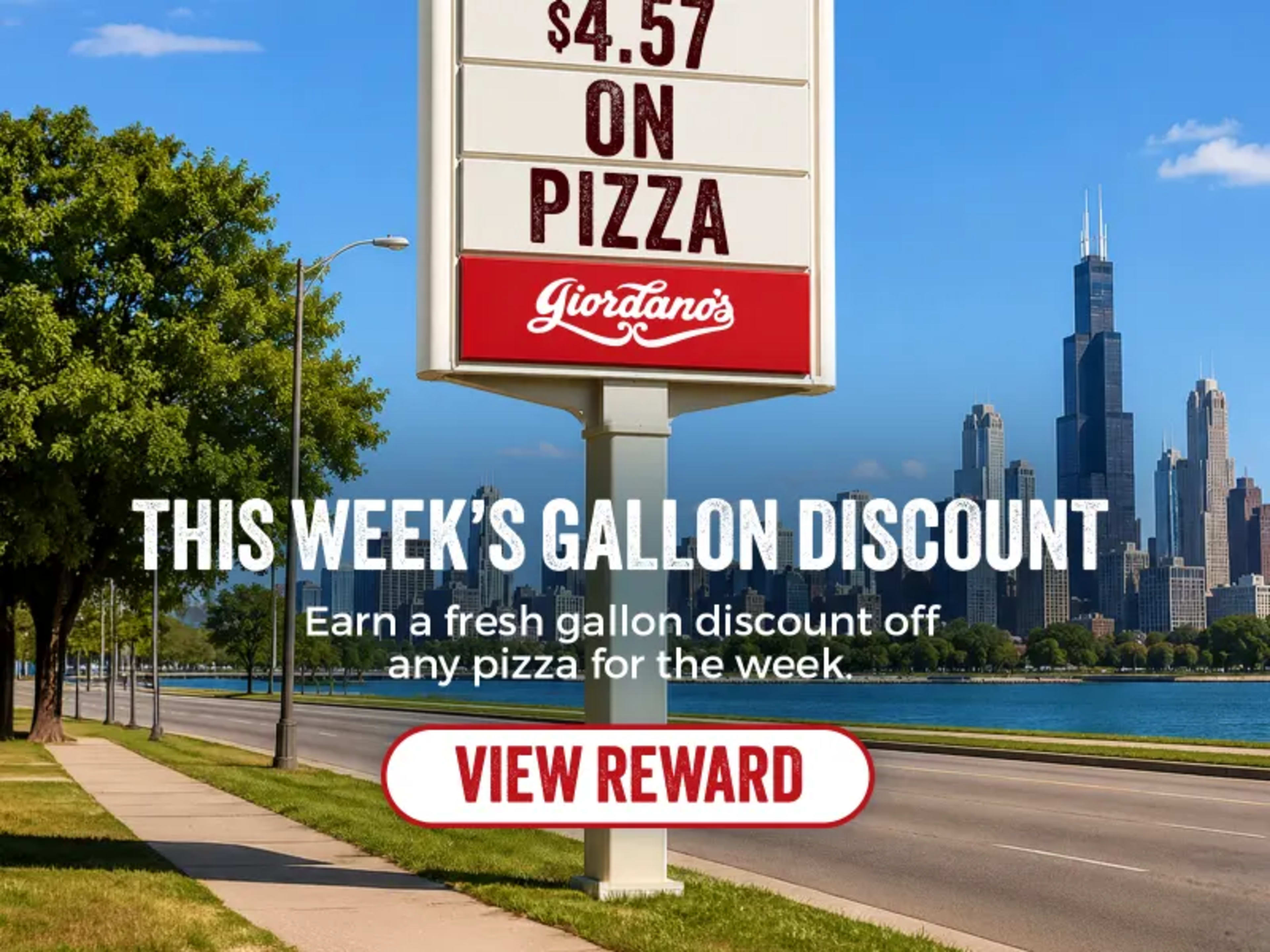 Save $4.57 Off Any Pizza
