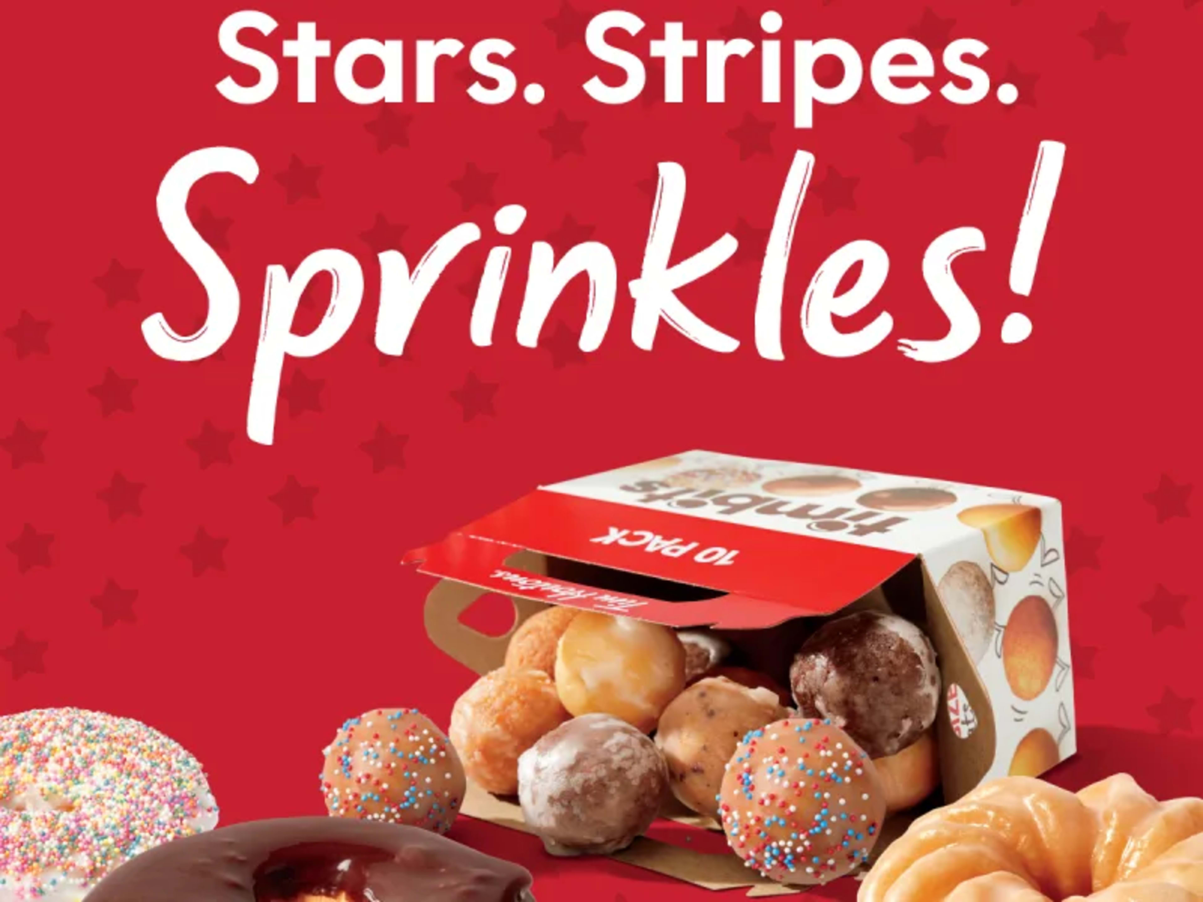 Free 10-Pack Timbits with $10 Spend - Rewards Members Only