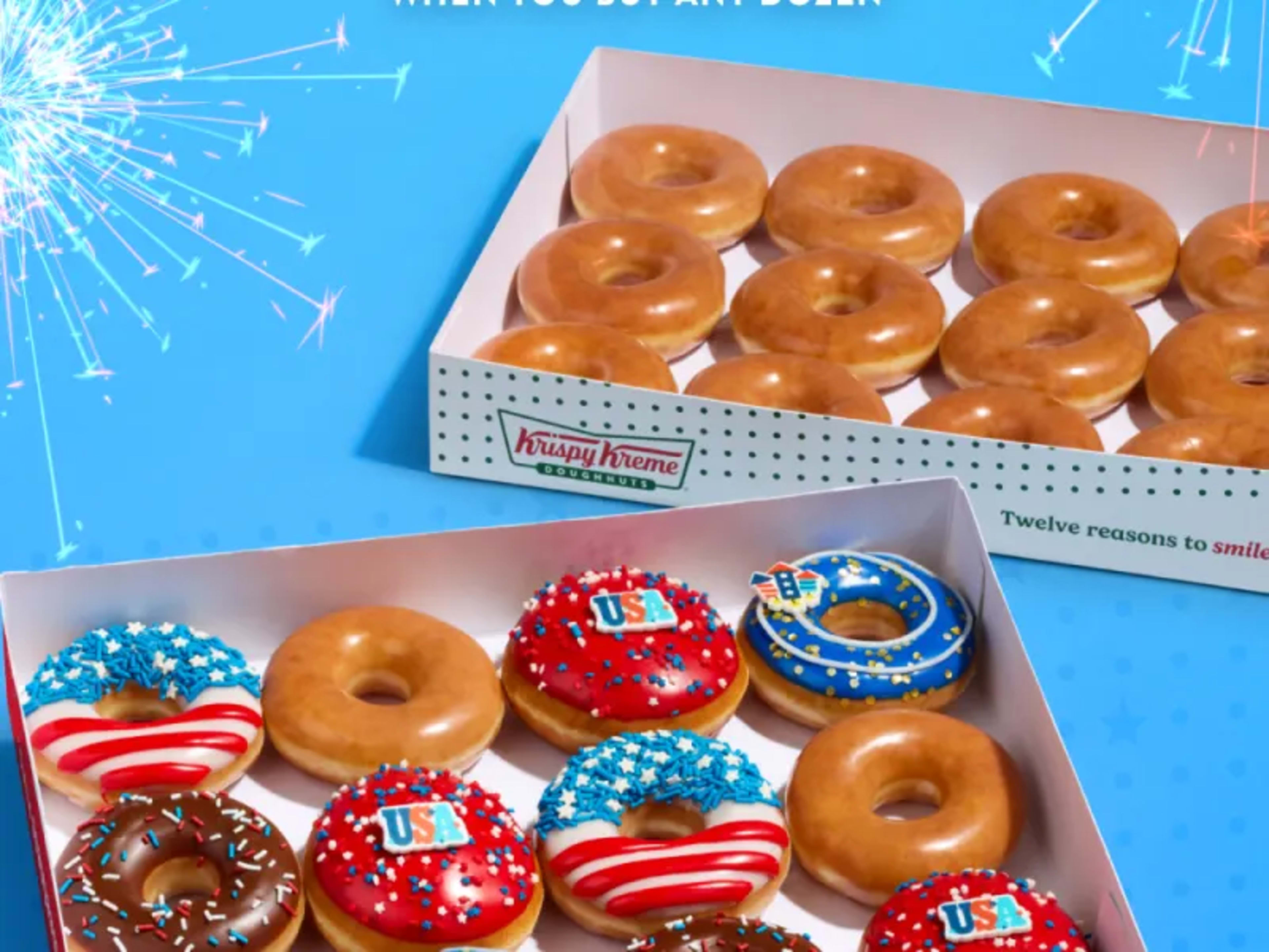 Free Original Glazed Dozen with Any Dozen Purchase