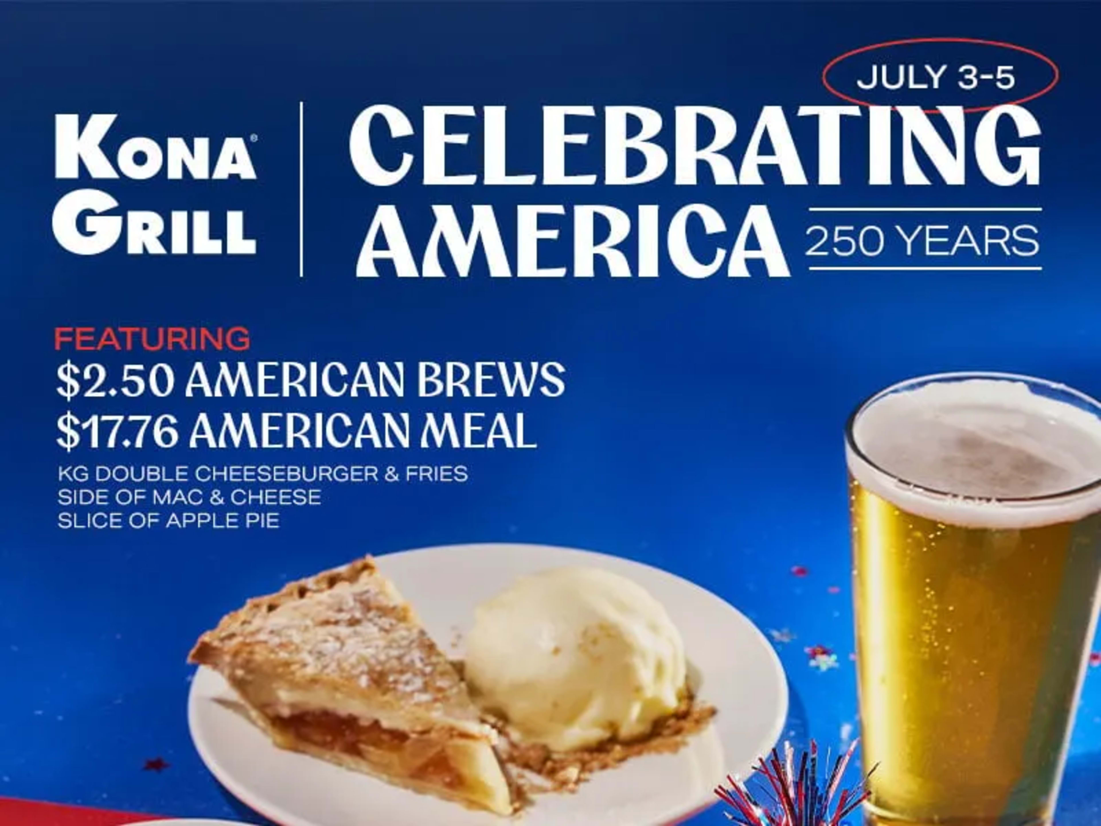 $17.76 American Meal (Burger, Mac & Cheese, Pie)