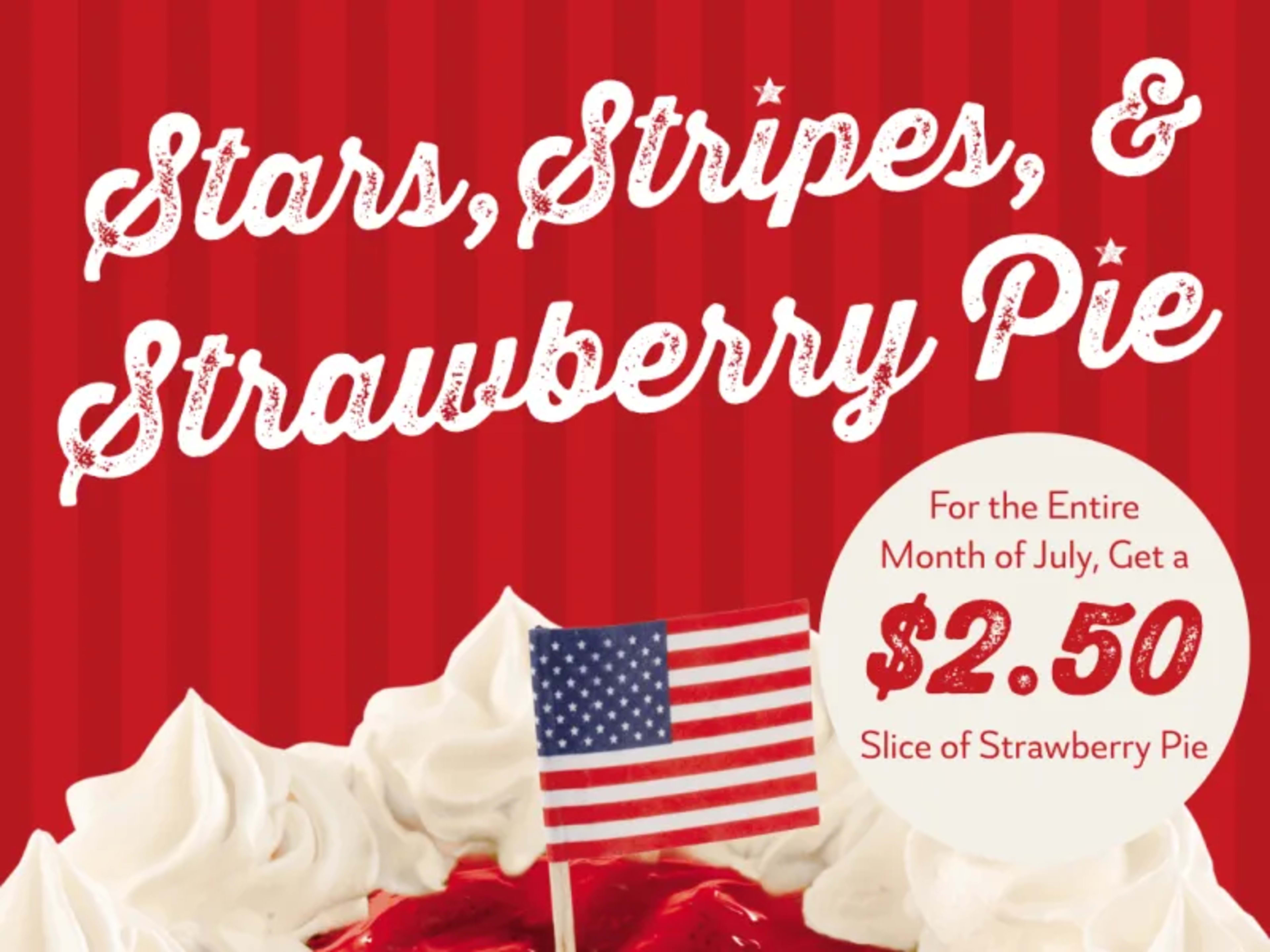Strawberry Pie - Just $2.50
