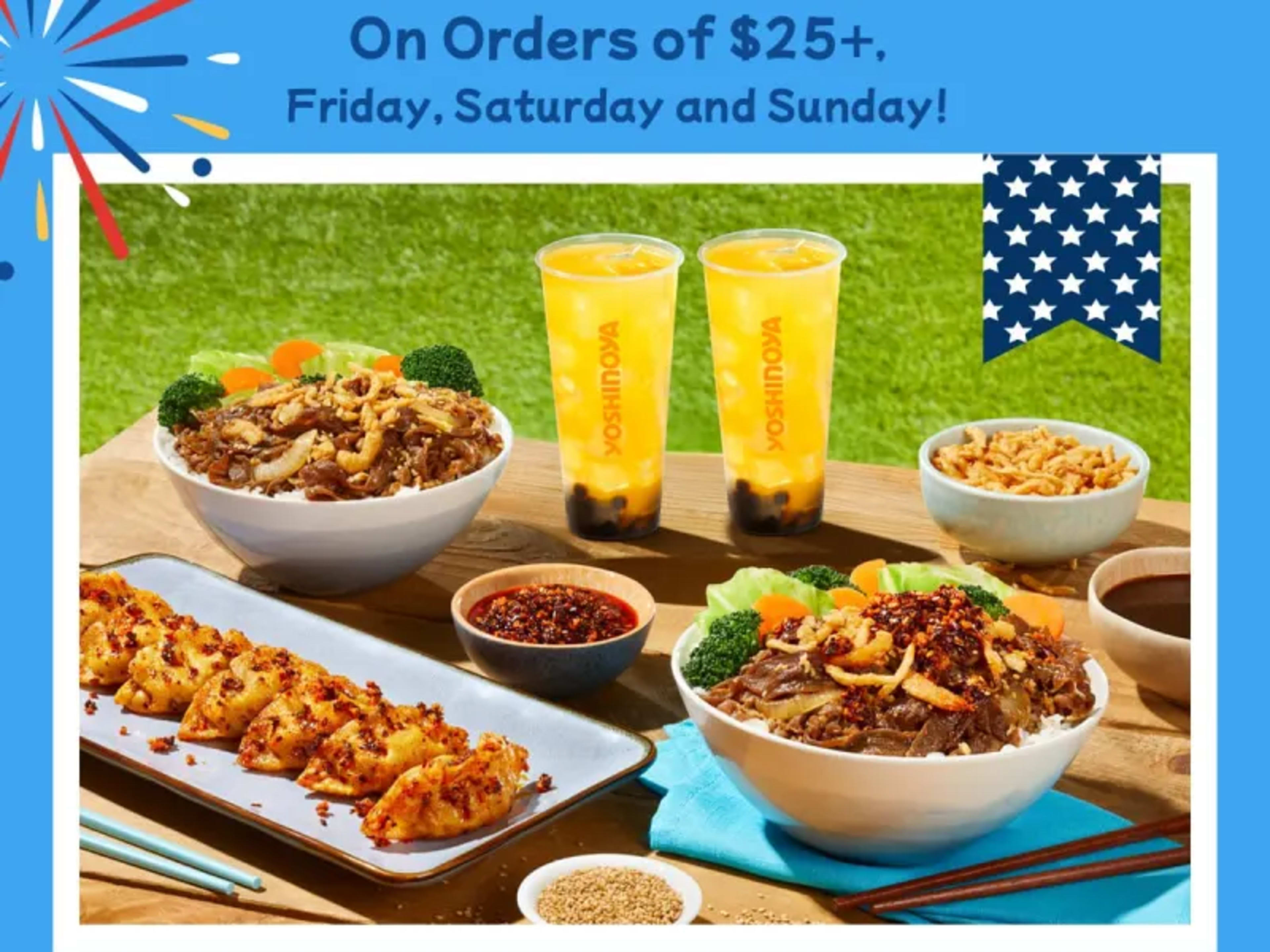 25% Off Your Order - Happy July 4th