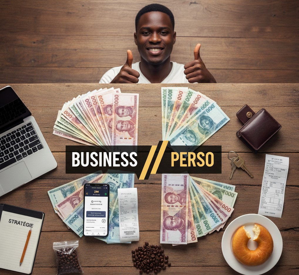 Séparer argent personnel et business - Gestion trésorerie entrepreneur