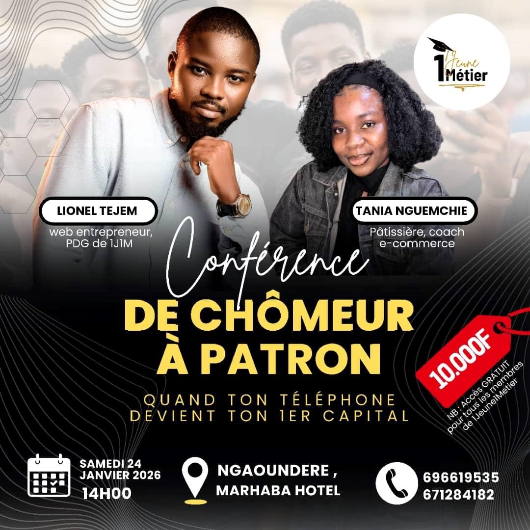 Conférence 1J1M Ngaoundéré