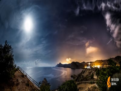 faros en la noche