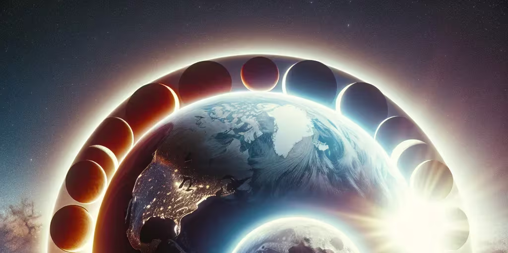 Éclipses de soleil et de lune