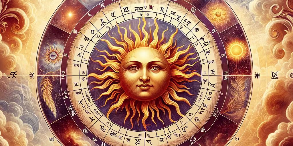 Le soleil dans les cartes natales