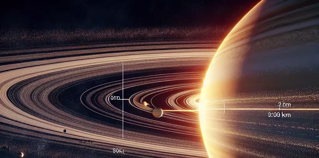 Distance de Saturne au Soleil en km