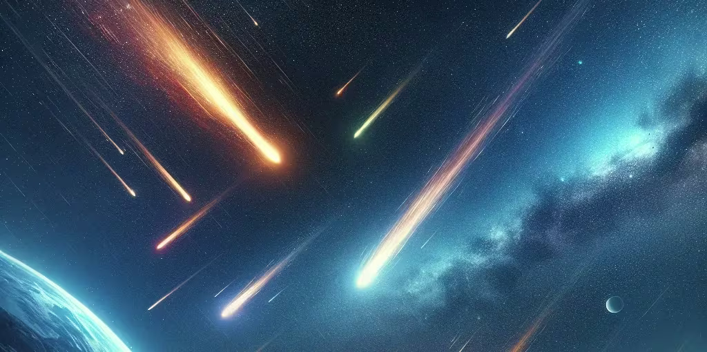 La rareza de las lluvias de meteoros