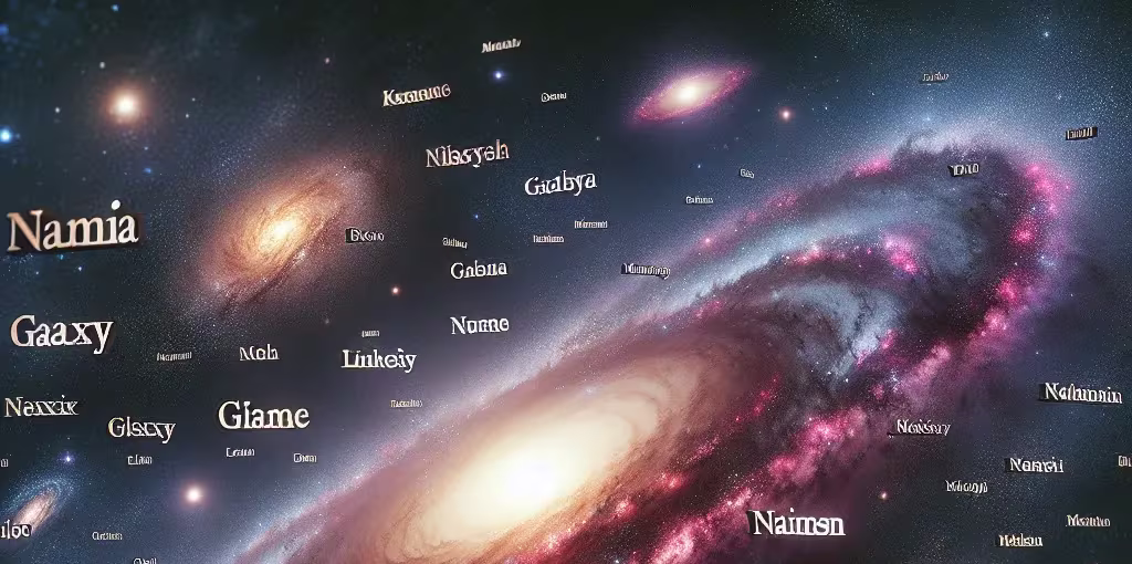 Galaksien nimet