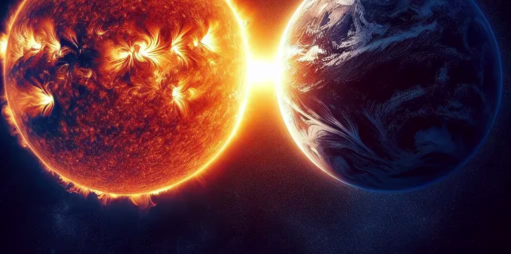 Comparaison soleil terre
