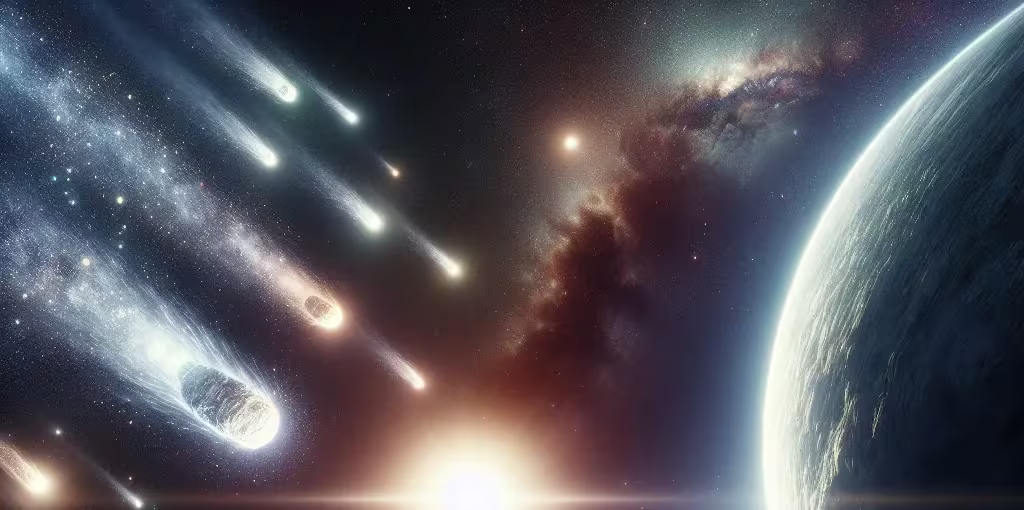 Cometas y planetas