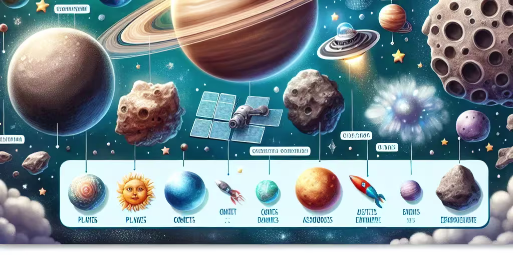 Curiosidades del Sistema Solar para niños