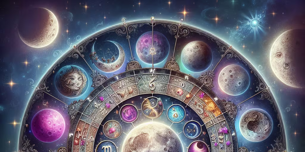 Les nœuds lunaires en astrologie
