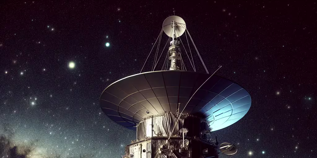 Mission Voyager ; la sonde dans l'espace