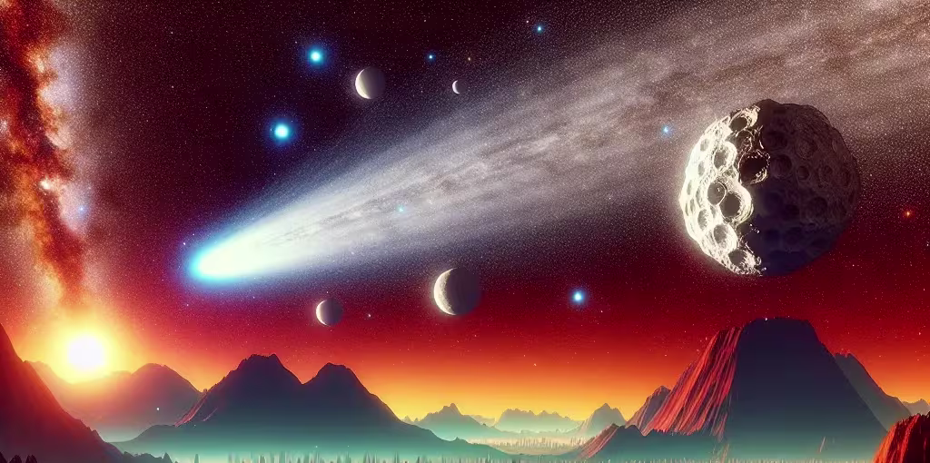Los cometas más asombrosos y sus rarezas