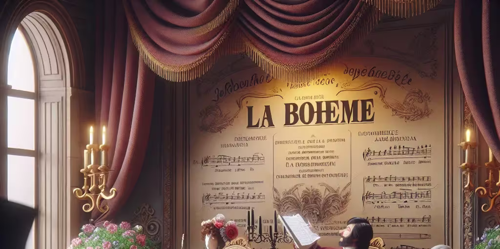 L'intrigue de l'opéra La bohème
