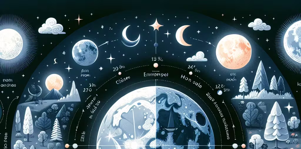 Datos curiosos sobre la luna y sus fases