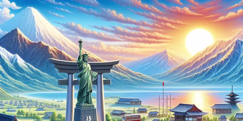 Monument of japan