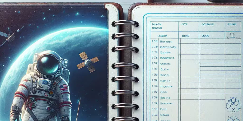 Le journal du voyage spatial de Neil Armstrong