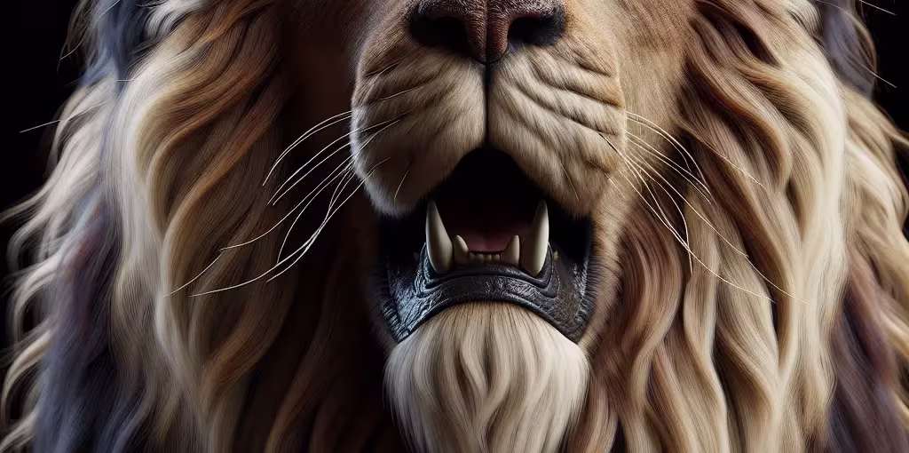 Que representa un leon