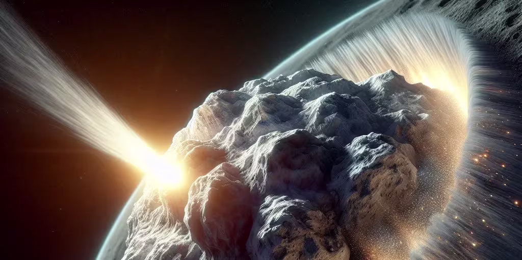 Comment se forme une comète dans l'espace